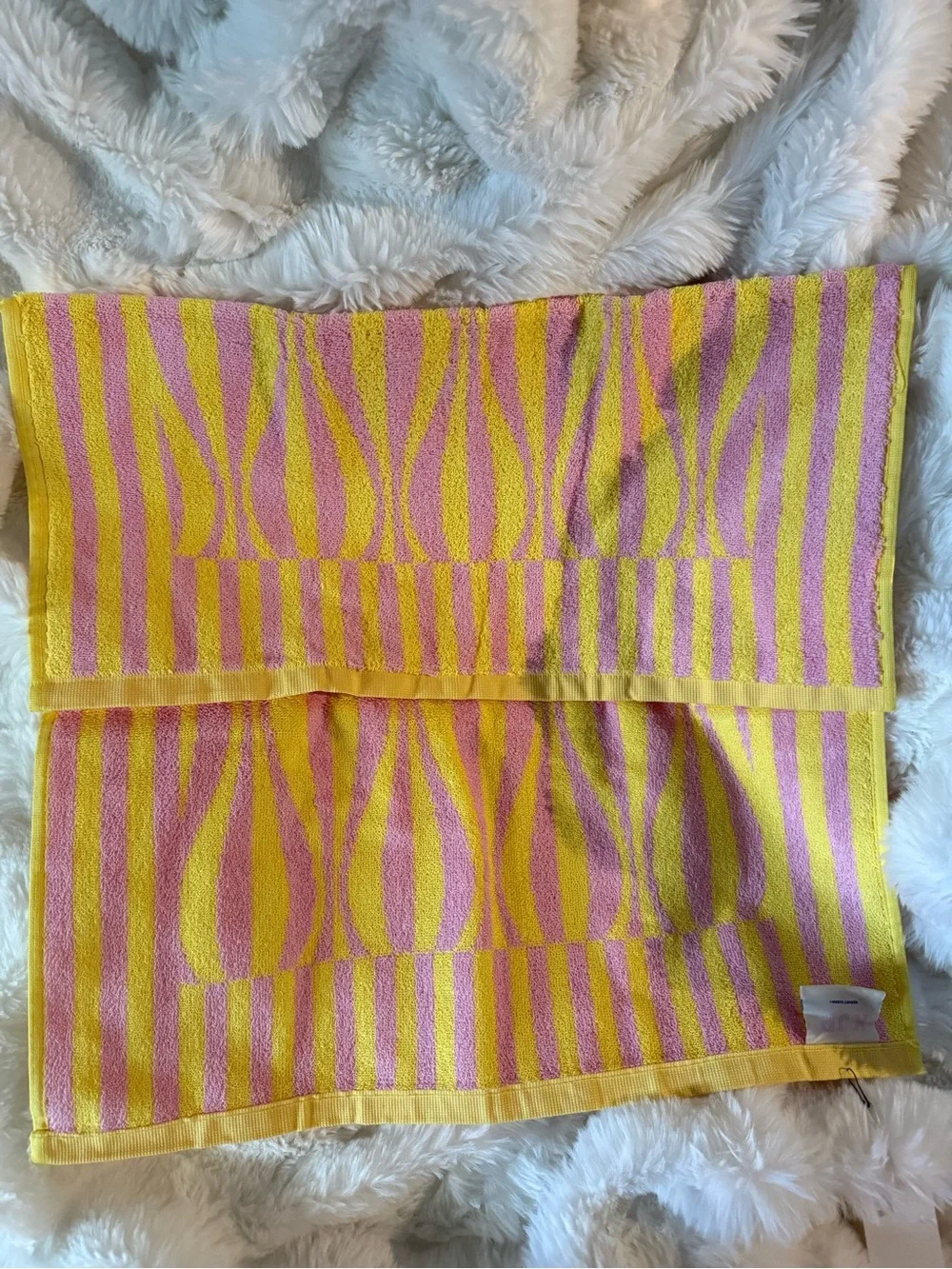 KJP Rhubarb & Custard Hand Towel